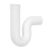 Sifon flexible para lavamano 1 1/4" de pvc foet